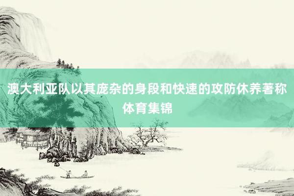 澳大利亚队以其庞杂的身段和快速的攻防休养著称体育集锦