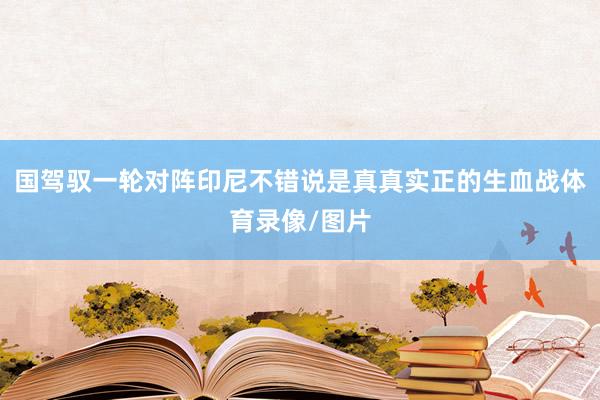 国驾驭一轮对阵印尼不错说是真真实正的生血战体育录像/图片