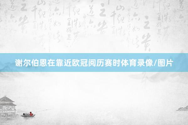 谢尔伯恩在靠近欧冠阅历赛时体育录像/图片